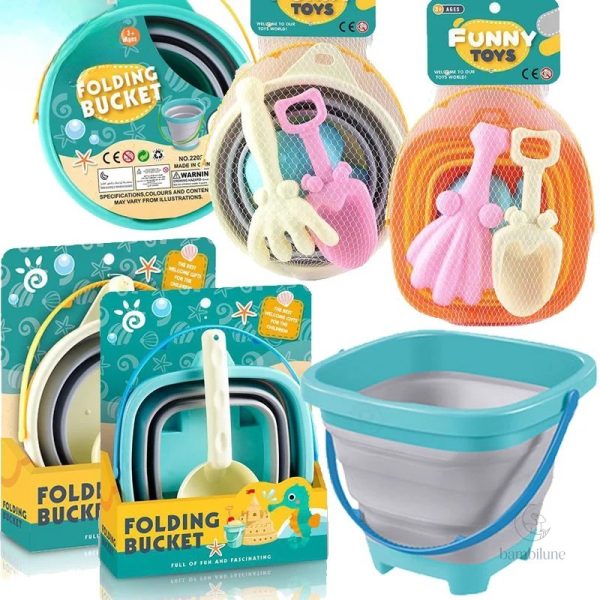 Jouets de plage pliables pour enfants de 4 à 5 ans