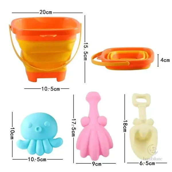 Ensemble de jouets pliables pour enfants actifs