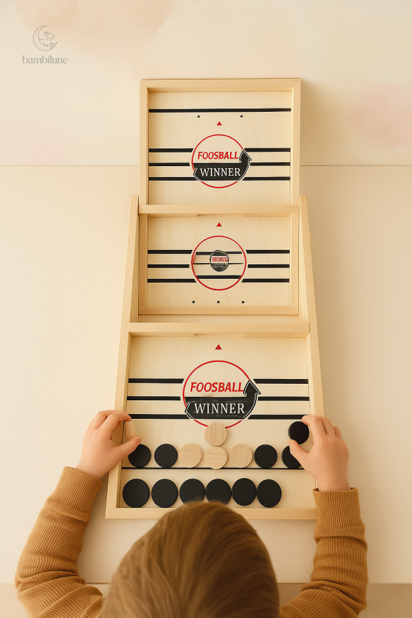 Jeu de foosball sécuritaire pour les enfants en bas âge