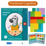 Outil d'apprentissage interactif sur les fractions pour jeunes enfants