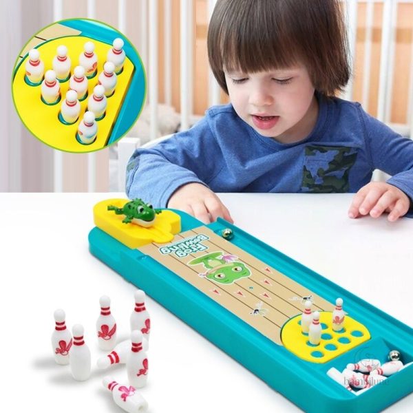 Frog Bowling : jeu interactif pour petits joueurs
