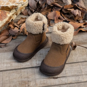 Bottes d'hiver enfants en laine polaire FrostyStep