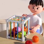 Fruit en boîte pour stimuler la créativité et la motricité