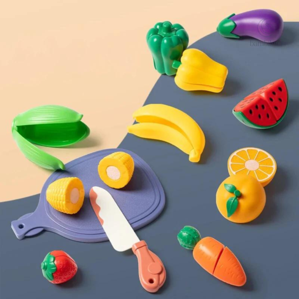 Jouet éducatif pour apprendre en s’amusant avec des fruits