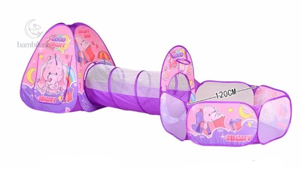 Fun Fort - Tente de jeu colorée pour petits aventuriers