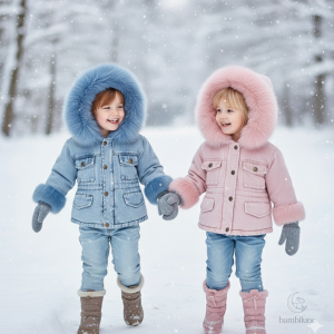 FurDream manteau avec capuche pour l'hiver
