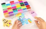 Set de fuse beads : jeu éducatif pour la motricité fine des enfants