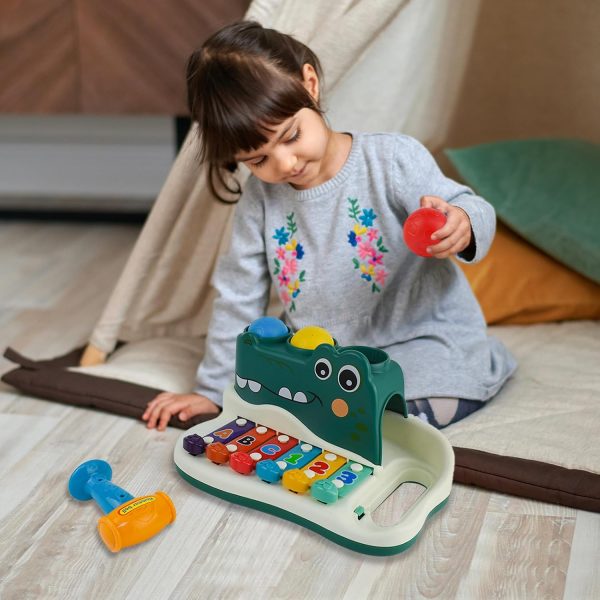 Marteau coloré pour frapper les touches du xylophone