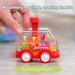 Jouet éducatif Gear Car, encourage le jeu actif et l'exploration