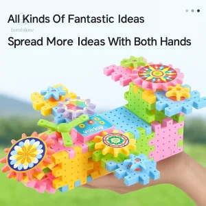 Activité manuelle avec GearTrack pour enfants
