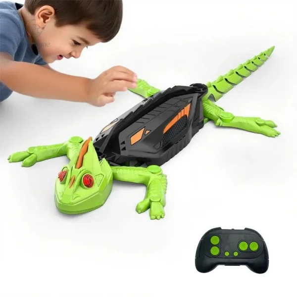 Robot Caméléon GeckoClimber pour enfants de 4 à 5 ans
