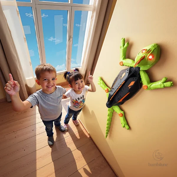 Jouet interactif GeckoClimber, amusant et coloré