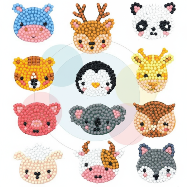 Stickers brillants pour développer l'imagination enfantine