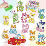 Stickers ombrés pour projets artistiques des 4-5 ans