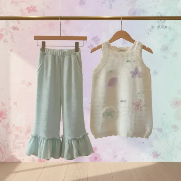 Ensemble d'été pour filles - Tendance et confortable