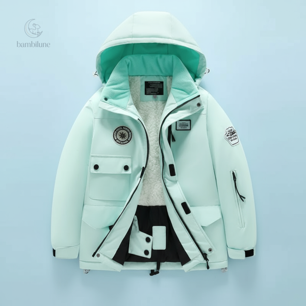 Vêtement de ski pour enfants avec protection respirante
