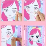 Kit de maquillage coloré pour enfants