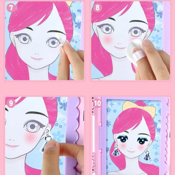 Kit de maquillage coloré pour enfants