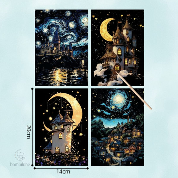 Création artistique nocturne avec GlowArt
