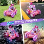 Voiture télécommandée licorne au design amusant
