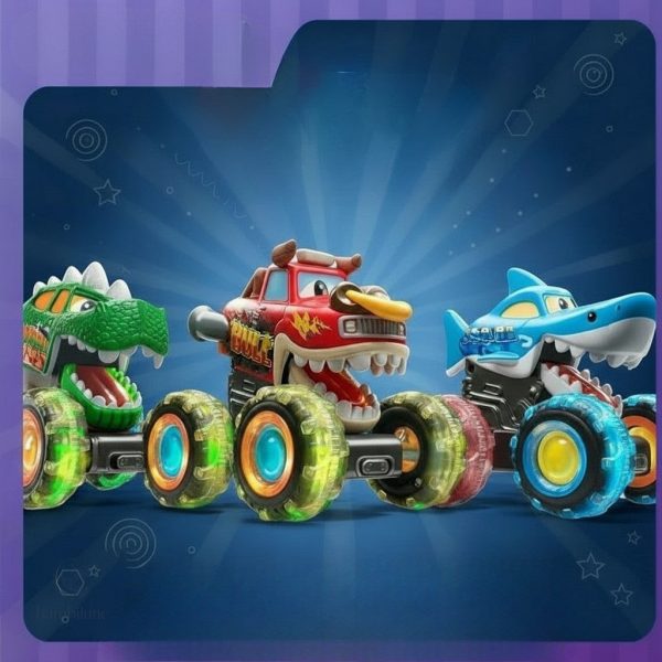 GlowRover - Monstertruck robuste pour enfants de 3 à 4 ans