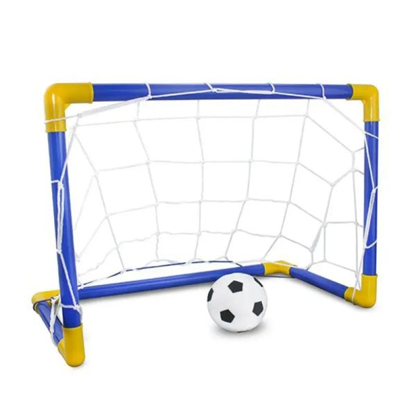 But de football et ballon pour initiation au sport