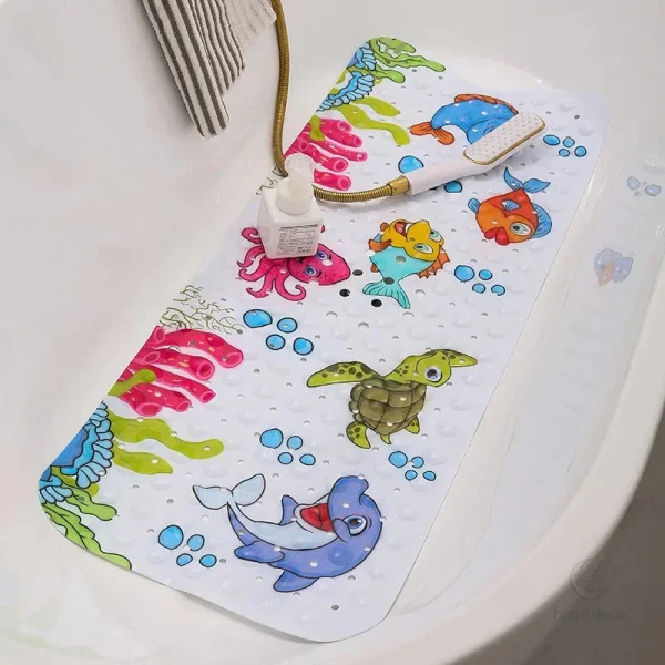 Tapis de bain doux et absorbant - Happy BathMat