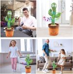 Cactus dansant, réagit aux sons pour le plaisir des bébés