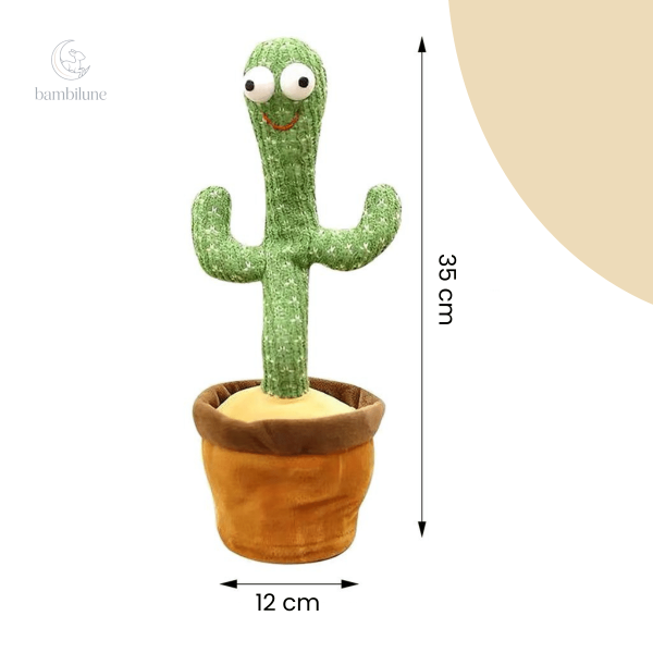 Cactus joyeux, divertissement interactif pour les tout-petits