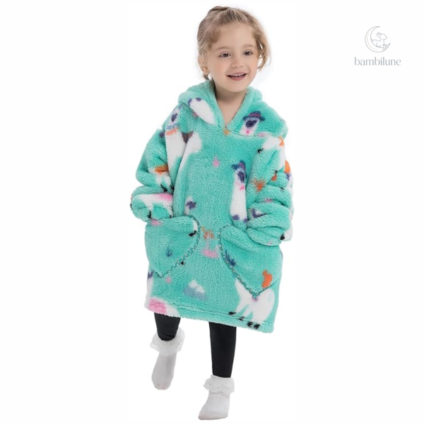 Couverture HappySnug pour enfant avec capuche