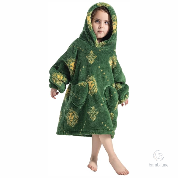 Couverture avec capuche, idéale pour le confort
