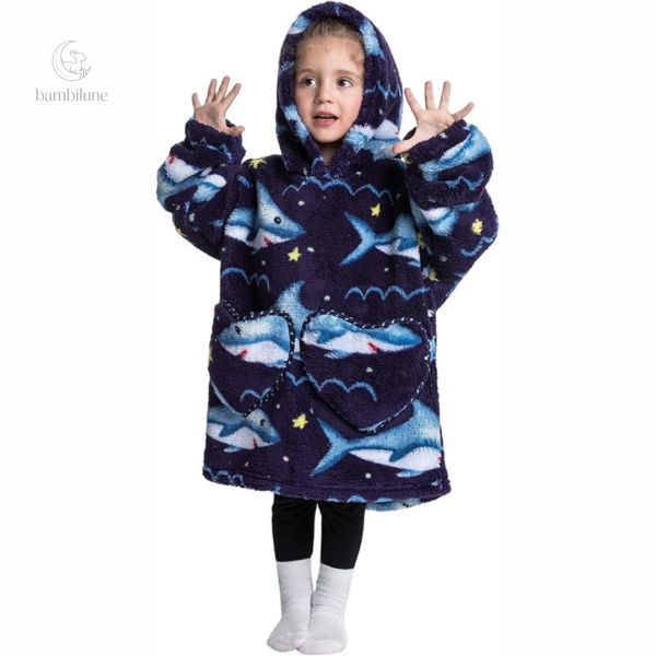 Couverture pour enfant, design amusant et chaleureux