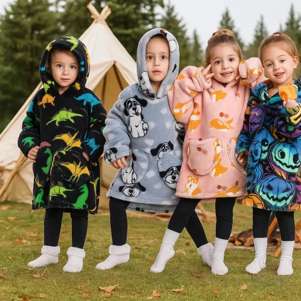 Couverture adorable pour enfants, douce et confortable