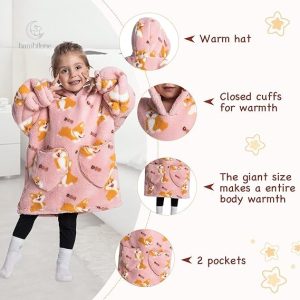 HappySnug : couverture enfant avec capuche intégrée