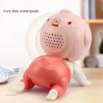 Bébé rampant avec HappySteps, jouet musique et mouvement