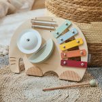 Xylophone en bois HarmonyWood pour enfants de 1 à 2 ans