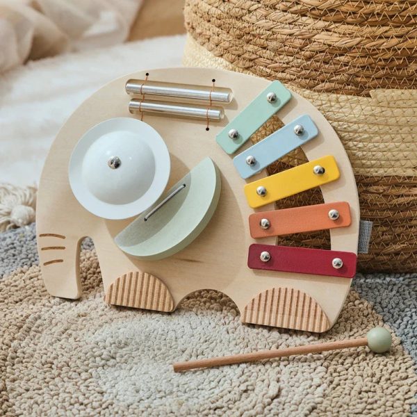 Xylophone en bois HarmonyWood pour enfants de 1 à 2 ans