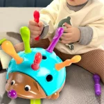 Jouet interactif hérisson favorisant l'apprentissage précoce