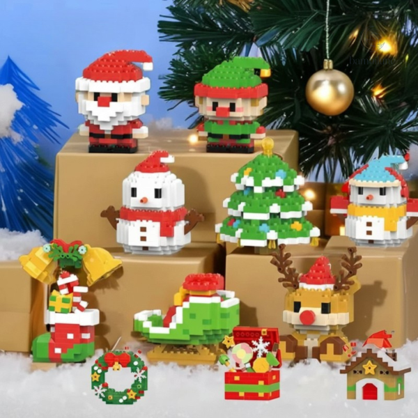 HolidayBlocks colorés pour les fêtes de fin d'année
