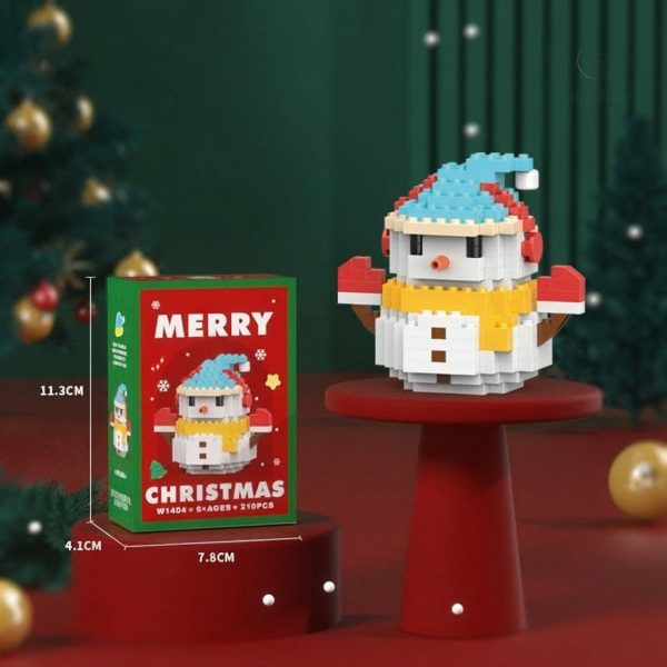Mini-briques de Noël Joyeux et décoratif - vue 9
