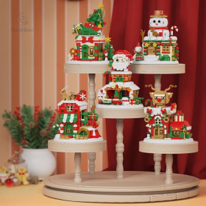 Jouets de Noël : mini-briques à assembler pour enfants