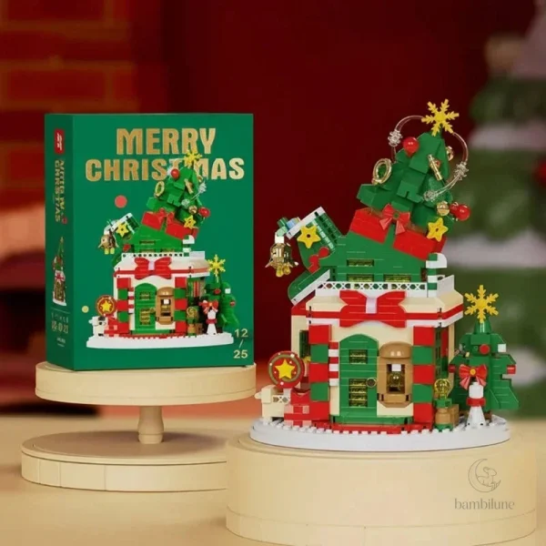 Mini-briques à thème de Noël pour les enfants