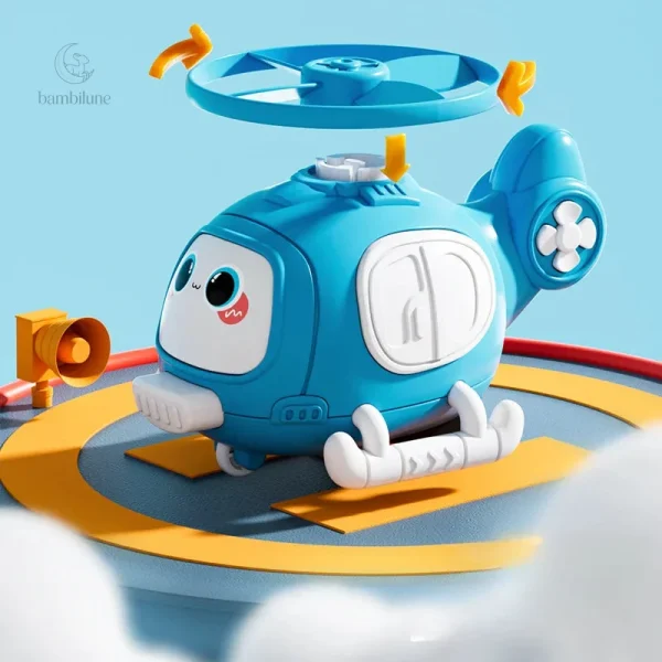 Hover Buddy – Hélicoptère cartoon pour enfants de 2 à 3 ans