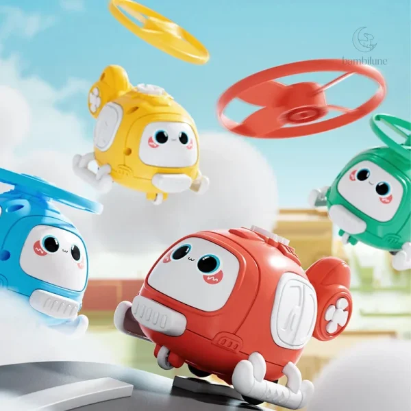 Jouet d'éveil : hélicoptère amusant pour enfants