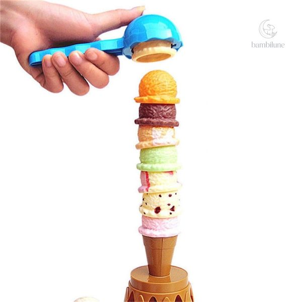 Jeu d'ice cream pour développer la dextérité des tout-petits