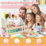 Ensemble de glaces créatif pour stimuler l'imagination