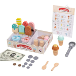 Activité manuelle avec un playset de glaces variées