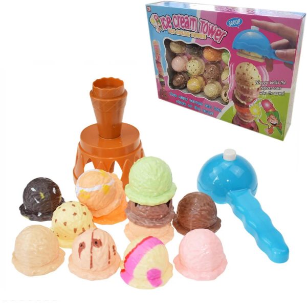Piles de glaces - Activité de motricité fine pour jeunes enfants