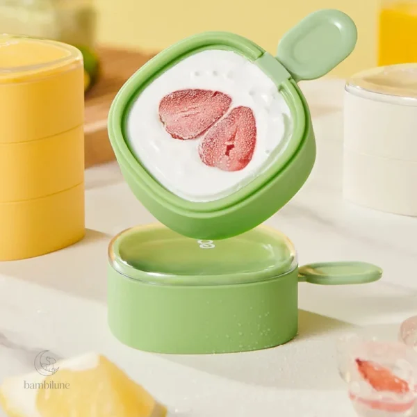 Moule à glace en silicone adapté aux jeunes enfants