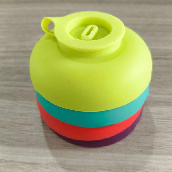 Accessoire de fête en silicone, idéal pour les boissons glacées